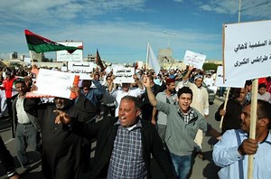 Protest against Libya militias turns deadly