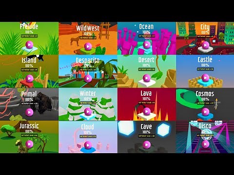 Dancing Ball World - All Level [Full Perfect Streak]