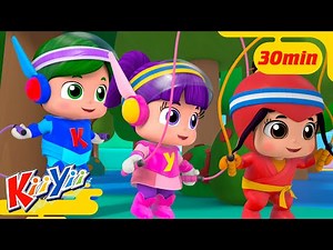 Jump Rope Race | KiiYii Kids Games and Songs - Sing and Play!