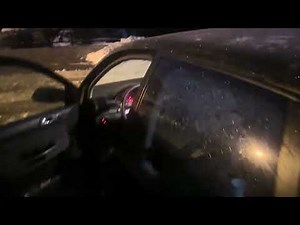 EXTREME COLD START -10 C VW POLO 1.4 TDI 2006