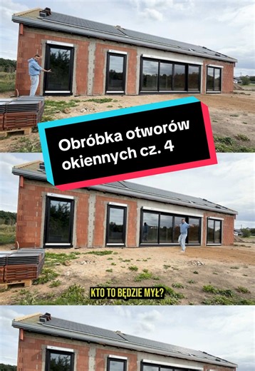 Dziś ostatnia część filmów z serii obróbki otworów okiennych, bo wstawili mi już okna 😃 Mam nadzieję, że to co wam pokazałem w tym zakresie okaże się przydatne. Zapraszam do obejrzenia filmu 🥰 #budowa #okna #dom #porady #budowadomu