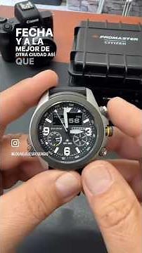 How to Set the Time on a Citizen Promaster Land Watch - Easy Tutorial