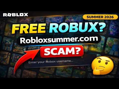 Robloxsummer.com Review - Free Robux Scam or Legit? Roblox Summer 2026 Truth Exposed!