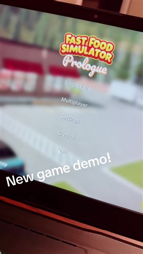 Quick tutorial for a new game demo released on steam. More gameplay coming soon 🎉 #fyp #fypシ #simulator #gaming #girlgamer #gaminggirly #fastfood