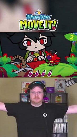 Ashley’s stage in WarioWare Move It! #WarioWareMoveIt #WarioWare #NintendoSwitch #DaftHusky