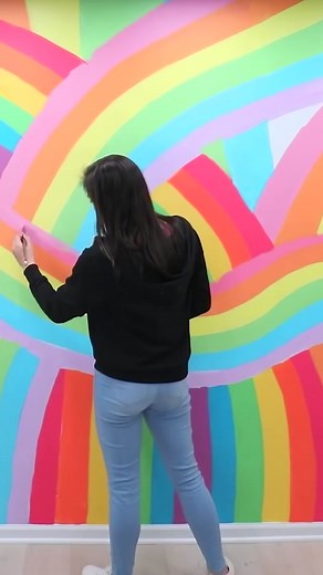 Painting My Mural! #mural #art #drawing #painting #diy