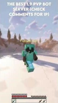 The Best 1.9 PvP Bot Server #minecraftpvp