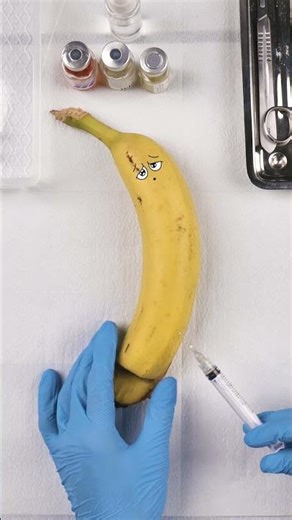 Stepped on banana needs emergency surgery! 🍌💉