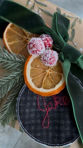 Misty Doan on Instagram: "Let’s stitch up some embroidered gift tags that will double as an ornament for years to come. 🎄 Truly a gift that keeps on giving. ❤️"