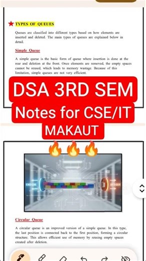 Data Structure and Algorithms | CSE 3rd Semester Notes | MAKAUT #suggestion#makaut #dsa#semesterexam