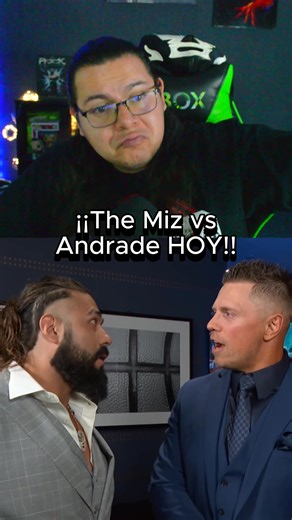 8.7K views · 215 reactions | ¡¡The Miz vs Andrade HOY!! #WWE #wrestling #prowrestler #prowrestling #WrestleMania | UkeWrestling | Facebook