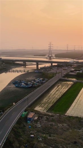 彰化塭仔港Wenzai Fishing Port, Changhua#shorts #drone #changhua #塭仔港#空拍
