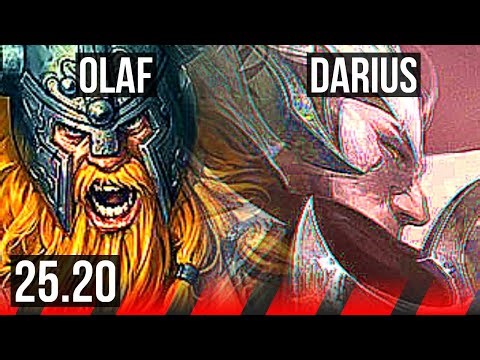 OLAF vs DARIUS (TOP) | NA Master | 25.20