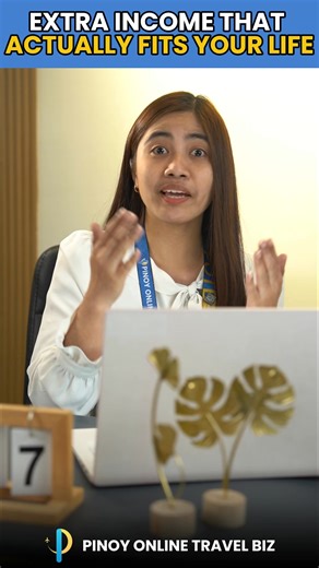 Imagine eto yung makikita mong notification habang nag-aalaga ka ng kids or habang naka-focus ka sa full-time job mo. Reality check: hindi lahat may luxury ng oras. Pero what if hindi mo kailangan mag-add ng isa pang 8-hour shift para lang kumita ng extra? This isn’t about quick money — this is about systems that work even when you’re busy. Legit opportunities where you can: ✈️ Sell travel services 💻 Learn online marketing 💼 And slowly grow your income base on the side With P.O.T.V., you’ll ge