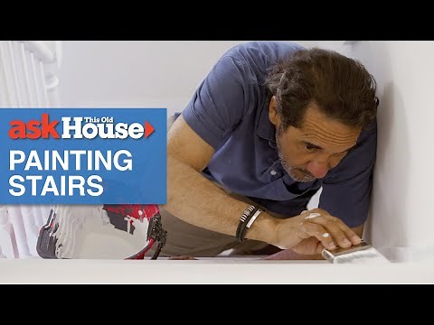 How to Paint Stair Treads | Ask This Old House