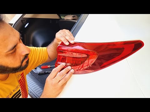 How to replace tail lights on Kia Sportage - easy method