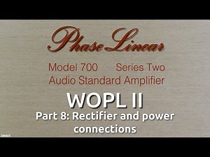 WOPL 2.8: Power Wiring