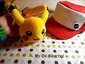 Pokemon Trainer Pikachu (Talking Plush) ~ Unboxing