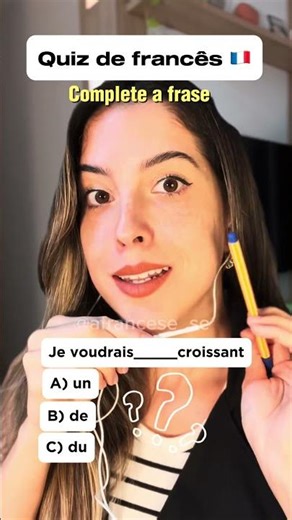 Você sabe pedir um croissant em francês? 🥐🇫🇷