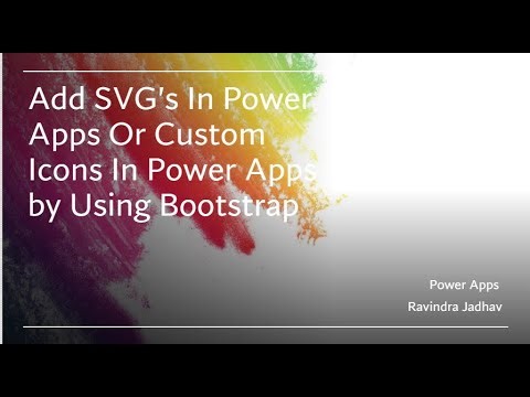 How To Add Svg's In Power Apps
