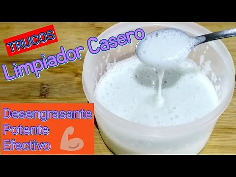 Powerful Homemade Cleaner, Degreaser, Effective, Inexpensive. For all surfaces, removes grease.