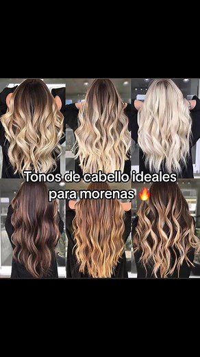 Tonos de cabello ideales para morenas 🔥