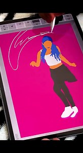 Just dance. Frame by frame animation on iPad #girldance #danceanimation #animationipad #roughanimator #animator #tutorial | Alex Kunchevsky