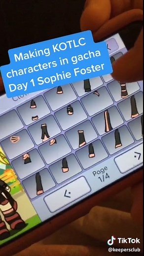 Keepers of the lost cities characters! Day 1 Sophie Foster #gacha #kotlc #keeperofthelostcities