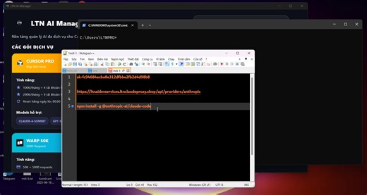 Hướng dẫn setup api clauđe vào claude code | Claude API