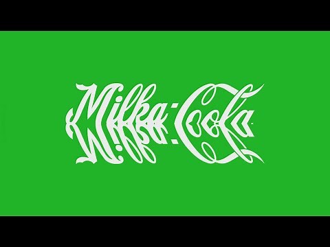 Milka-Cola Logo Effects