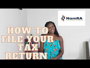 How to file your tax return on ITAS | Namibian Tax | Online tax filing | Namibian Youtuber