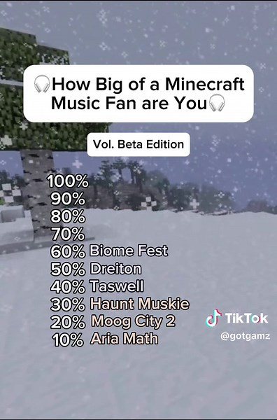 Songs by C418 for Minecraft Nostalgia | How many do you know?