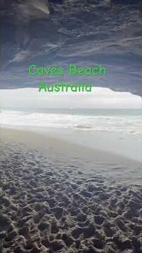Caves Beach NSW AUSTRALIA #beach #cave #walking #nsw #australia #explore #ocean #sea #wow