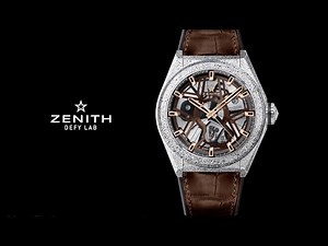 ZENITH Defy Lab Watch VIDEO