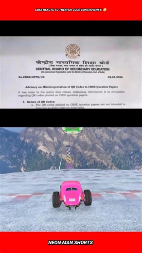 CBSE Reacts to their QR Code Controversy! 😳 #shorts