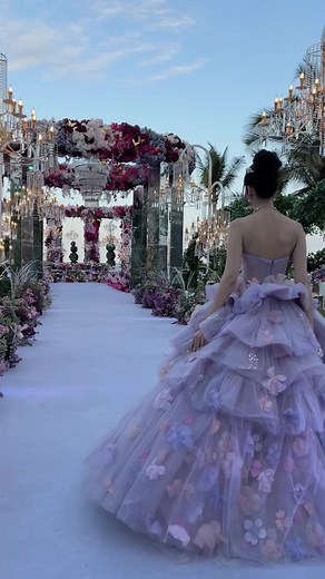 Douyin fairytale wedding highlights 🦋#CELLanaDalamLEKA #CELLaluSayangLEKA #wedding #fairytalewedding