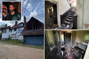 JLS star Oritse Williams’ mansion still derelict 18 months after fire