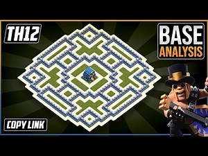 THE BEST TH12 HYBRID/TROPHY Base 2021!! COC Town Hall 12 (TH12) Trophy Base Design - Clash of Clans