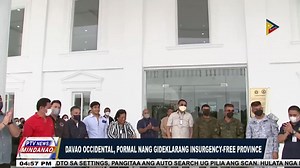 99K views · 3.9K reactions | PTV NEWS MINDANAO, AUGUST 19, 2022 | Davao Occidental, pormal nang gideklarang Insurgency-free Province | PTV Davao | Facebook