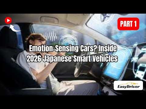 Emotion-Sensing Cars? Inside 2026 Japanese Smart Vehicles | Part 1
