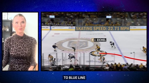 NHL EDGE: Eichel's skating skills