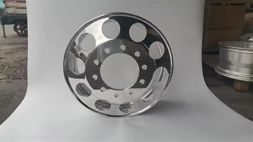 24 Inch Forged Aluminum Truck Wheels Custom Designs 24x8.25 Size New Condition
