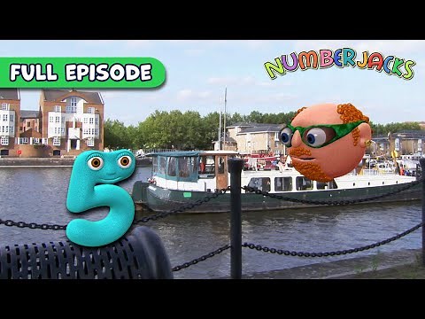 The Container Drainer | Season 1, Episode 20 | Numberjacks FULL Episode