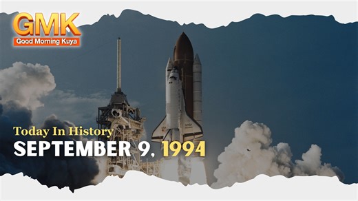 #TodayInHistory: September 9, 1994, sa araw na ito inilunsad ng National Aeronautics and Space Administration ang Space Shuttle Discovery STS-64 mula sa Kennedy Space Center sa Florida. | Good Morning Kuya