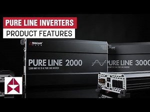 Pureline Power Inverter Series Features - Pure Sine Wave - Wagan Tech