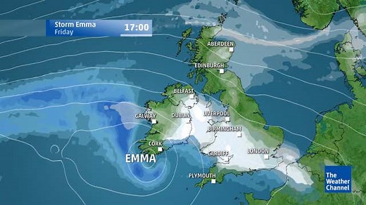 Storm Emma: How and when it'll impact Britain