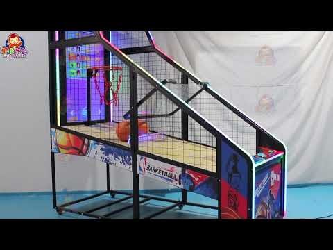 Arcade Basketball Machine Demo – Endless Fun Shooting!
