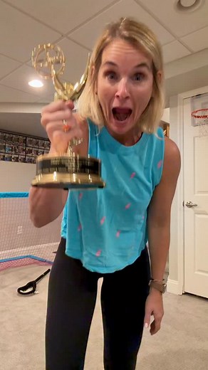 3.2K views · 74 reactions | Officially a trophy wife朗 #myfirstemmy #emmyawards #emmywinner #trophywife #awardwinner #awardseason | Meaghan B Murphy | Facebook