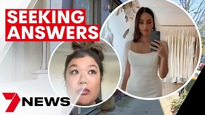 6.9K views · 54 reactions | Hundreds of brides have been left devastated by a business collapse that's left their wedding gowns in limbo. Major bridal boutique. Bride Atelier, has gone bust with no sign of their expensive dresses and, so far, no redress. More Details: https://7news.link/3qXiFCD 7NEWS at 6pm. #BrideAtelier #7NEWS | 7NEWS Sydney | Facebook