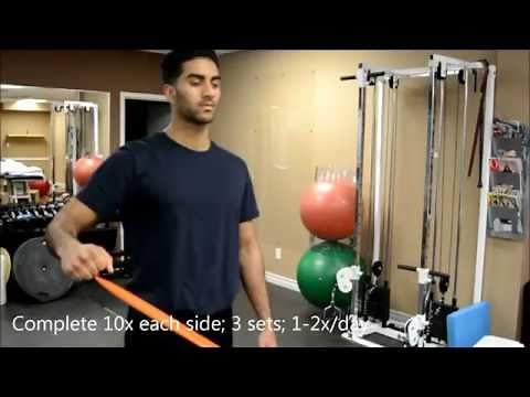 External Rotation at 45 degrees Abduction